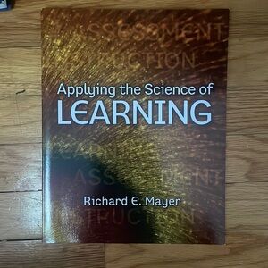 Applying the science of learning. Grad book for sale